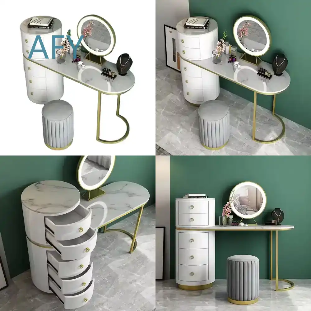 Baby Nursery Furniture Sets - ホットセール モダン家具 チェンジングテーブル ドレッサーセット 木製寝室用ドレッサー 高級ドレッシングテーブル