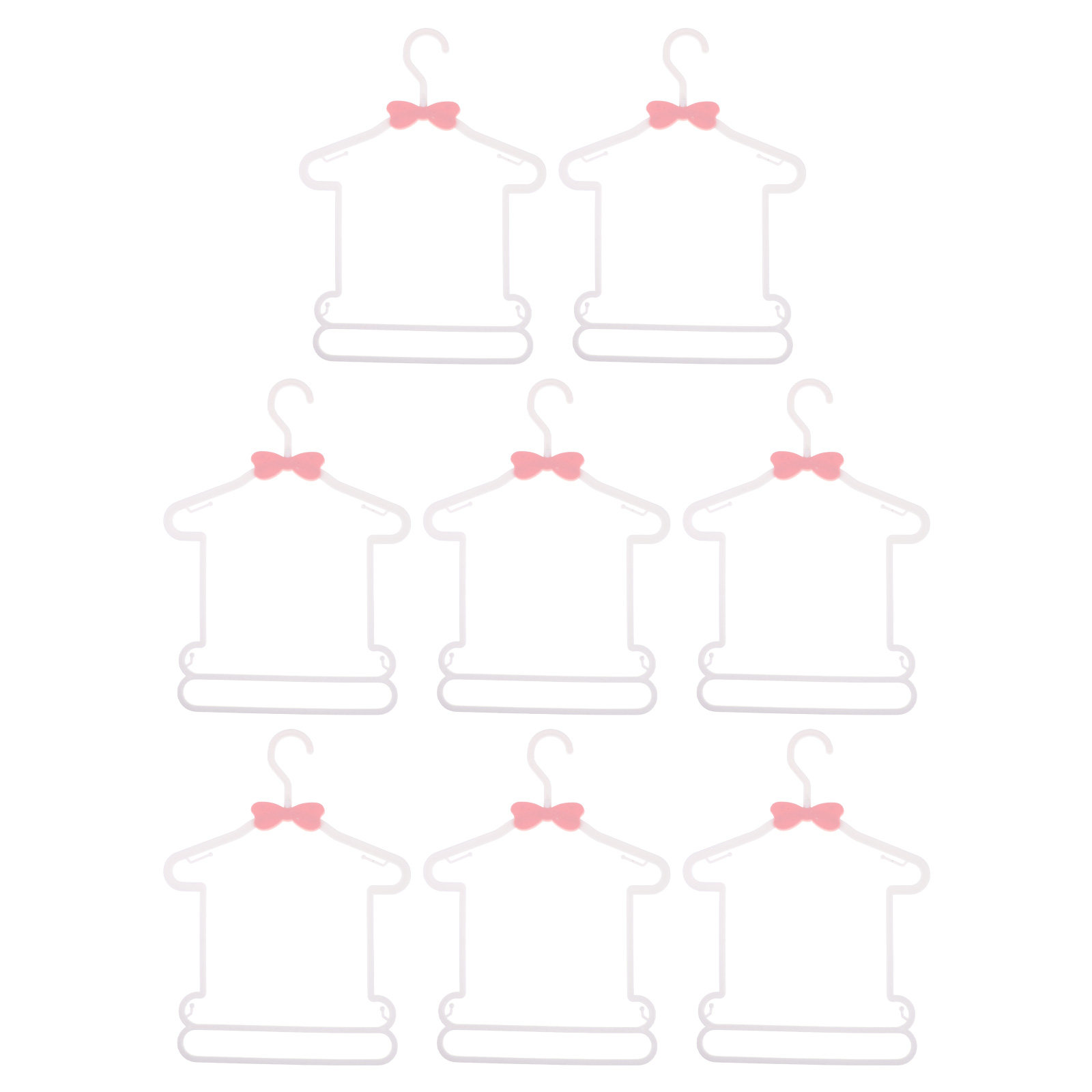Baby Nursery Hooks - 8個入り滑り止め新生児用ハンガー プラスチック製ベビー服ハンガー 回転式フック 省スペース ベビーボディスーツ 保育園