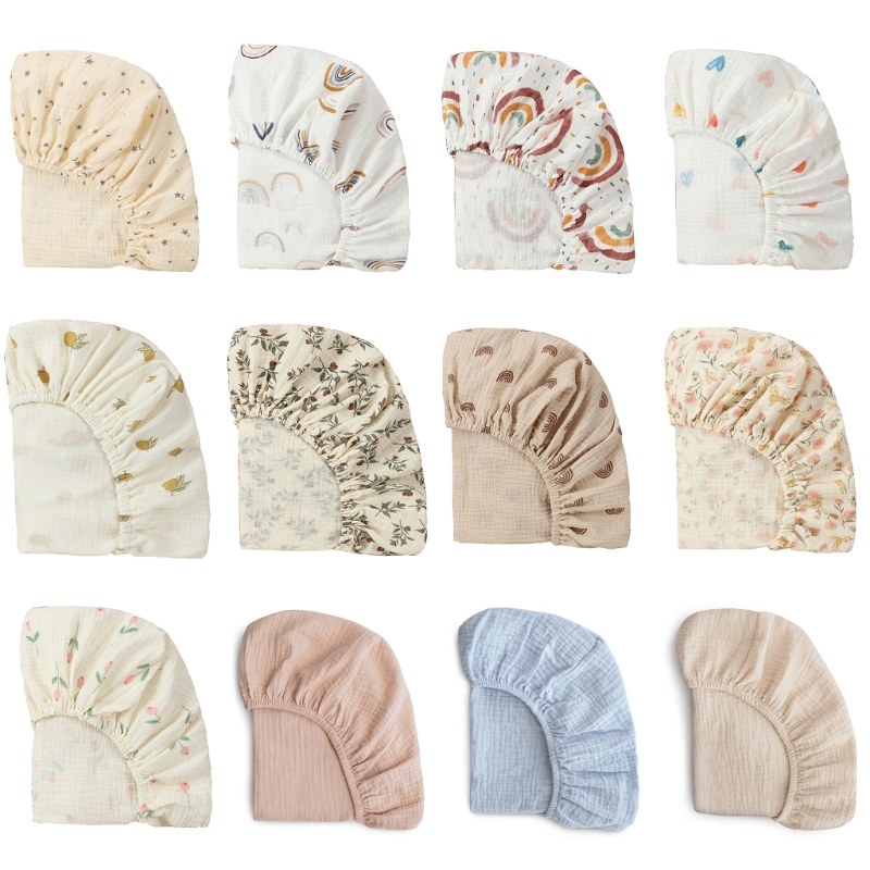 Bassinet Bedside Sleeper - ベビーボックスシーツ 授乳ベビーベッド 幼児ベッドカバーケース フィットバシネットシート