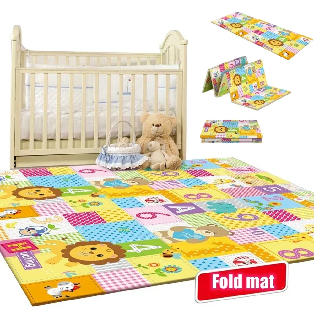教育用折りたたみ式ベビープレイマット非毒性子供用カーペット保 - Soft Rug Nursery のレビューと価格