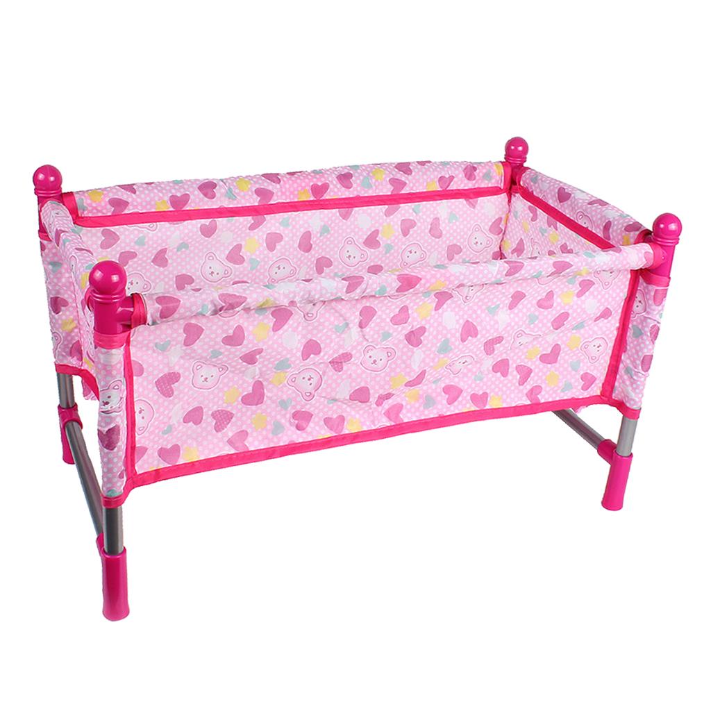 子供のためのベビーベッドとプラスチックの人形,幼児のおもちゃ - Baby Nursery Furniture Sets のレビューと価格