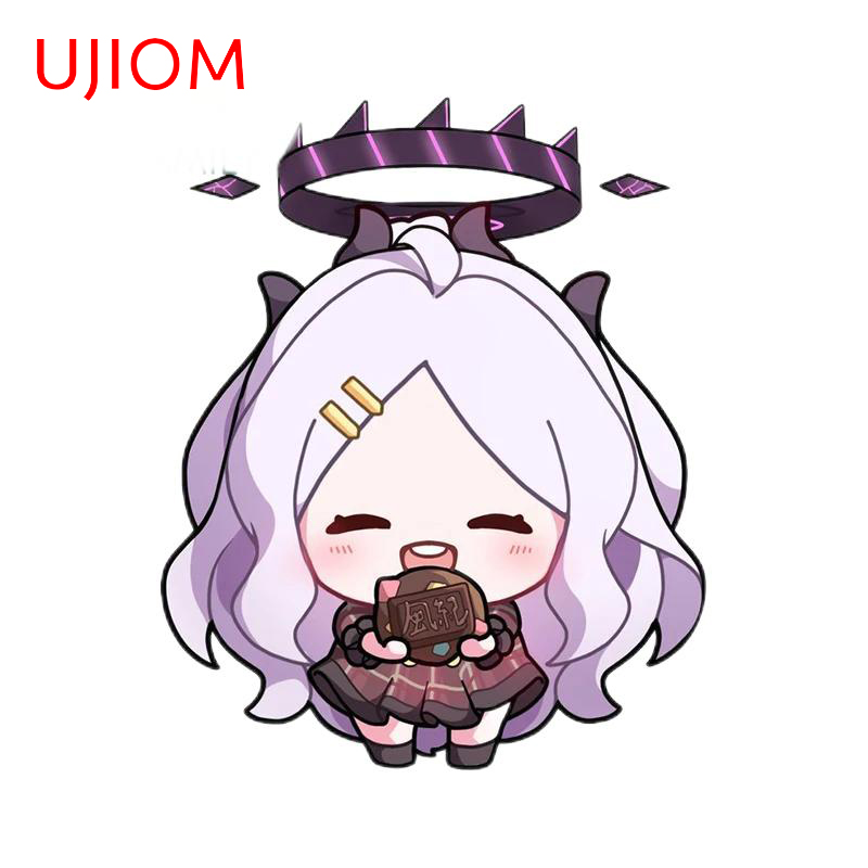 UJIOM かわいいミニブルーアーカイブキャラクターウォール - Baby Nursery Labels のレビューと価格