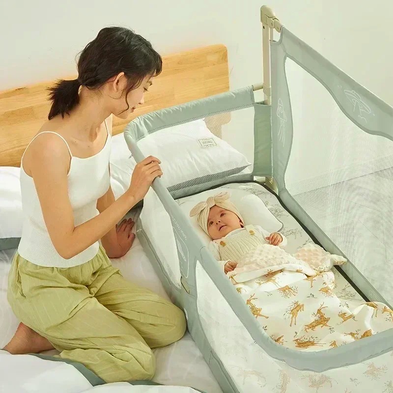 ベビーベッド 通気性と視認性に優れたメッシュ ベビーバシネッ - Bassinet Bedside Sleeper のレビューと価格