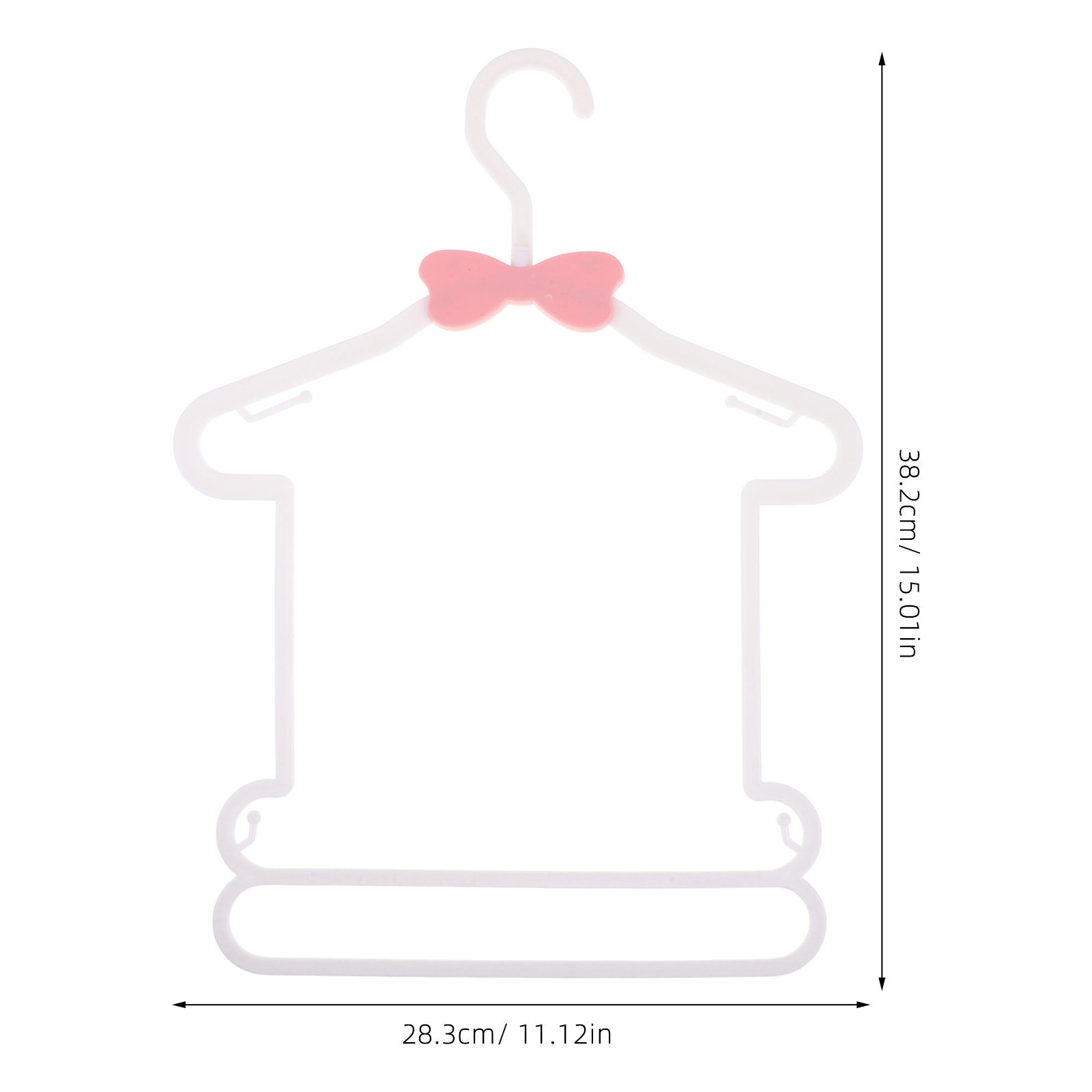8個入り幼児用衣類ハンガー プラスチック製滑り止め ベビー服 - Baby Nursery Hooks のレビューと価格