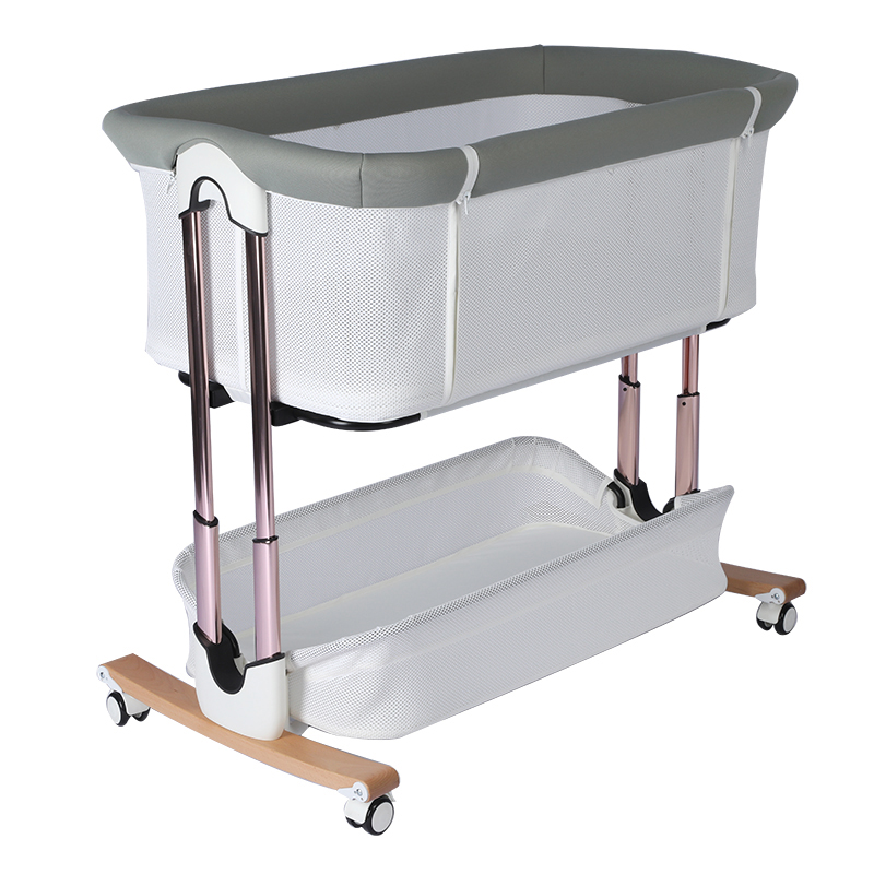 ホットセールベビーベッドサイドスイングベビークレードル折りた - Bassinet Bedside Sleeper のレビューと価格