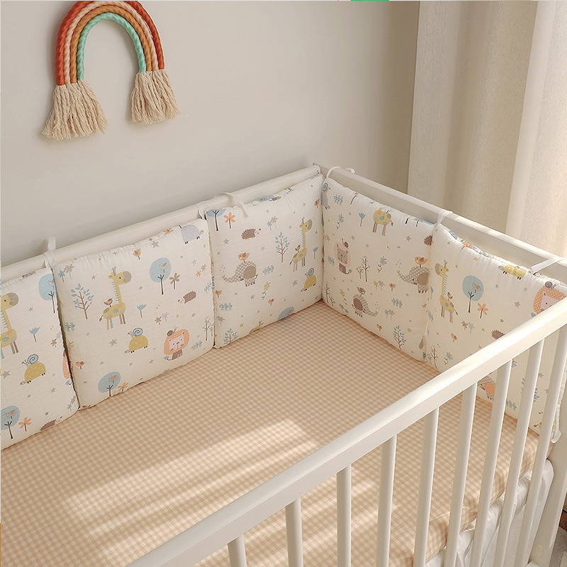 ベビーベッド用ベビーバンパー6個 30x30cm 漫画寝具セ - Baby Nursery Furniture Sets のレビューと価格