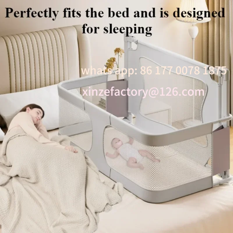 カスタマイズ可能なベビーベッドサイドスリーパー、折りたたみ式 - Bassinet Bedside Sleeper のレビューと価格
