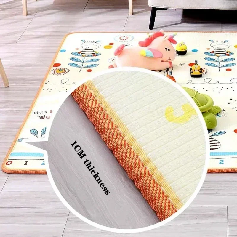 厚さ1/0.5cmの子供用パターンベビープレイマット、保育園 - Soft Rug Nursery のレビューと価格