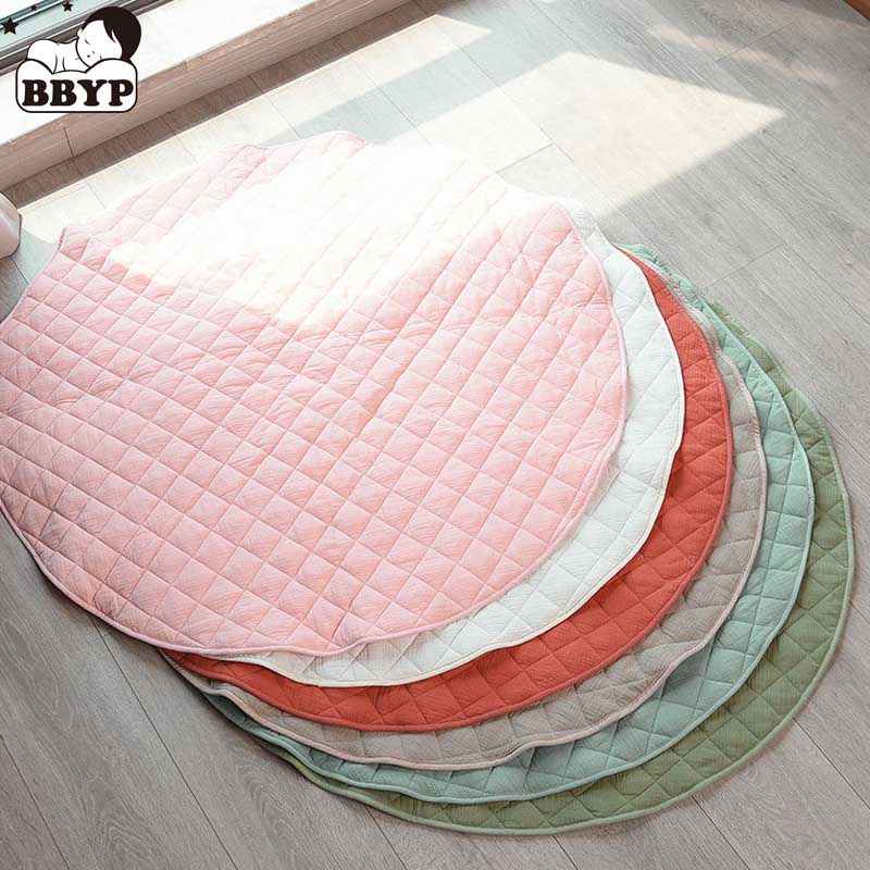 115 センチメートルプレイマット格子ベビーマット新生児幼児 - Soft Rug Nursery のレビューと価格