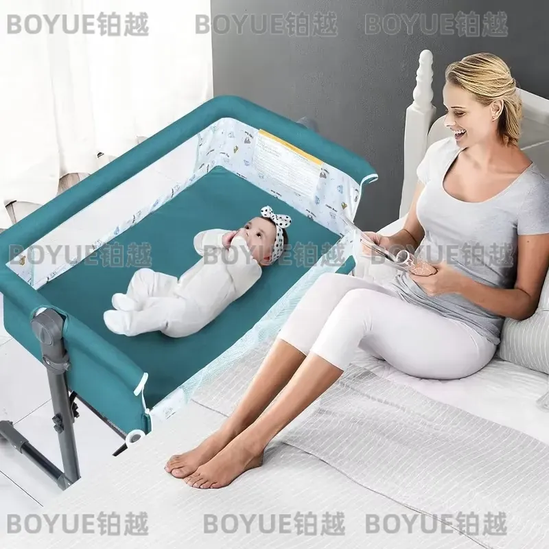 3 in 1ベビーベビーベッド、通気性メッシュベビーベッド、 - Bassinet Bedside Sleeper のレビューと価格