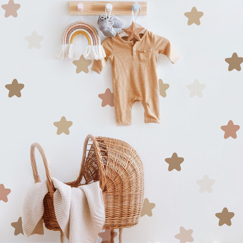 水玉模様の自由奔放に生きるレインボーウォールステッカー,ベビ - Baby Nursery Labels のレビューと価格