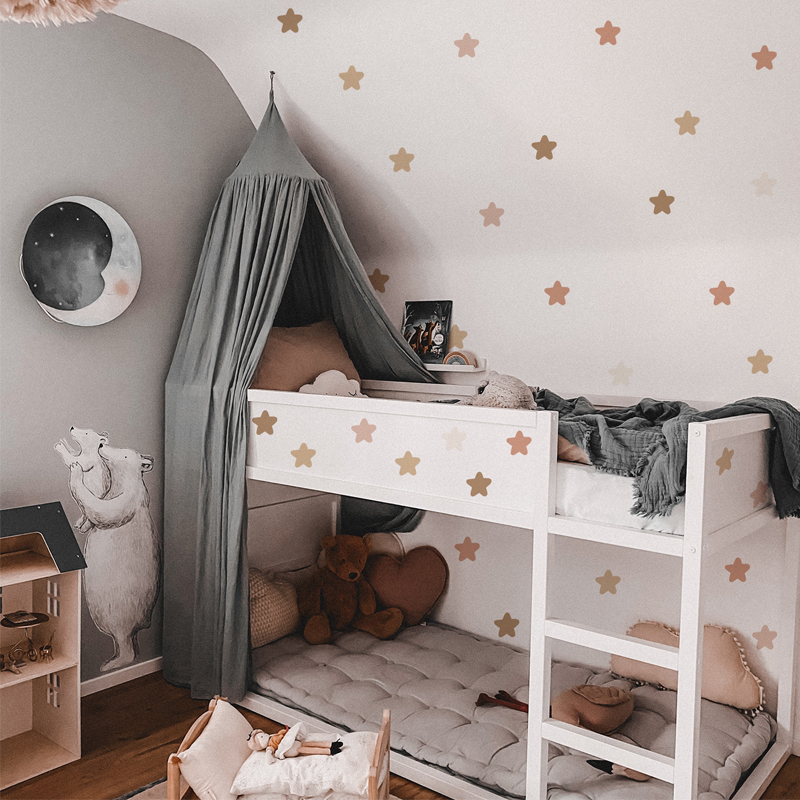 水玉模様の自由奔放に生きるレインボーウォールステッカー,ベビ - Baby Nursery Labels のレビューと価格