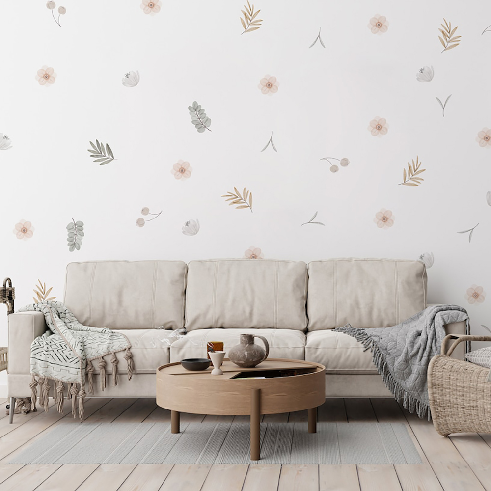 自由奔放に生きる葉植物 DIY ウォールステッカーアート壁画 - Baby Nursery Furniture のレビューと価格