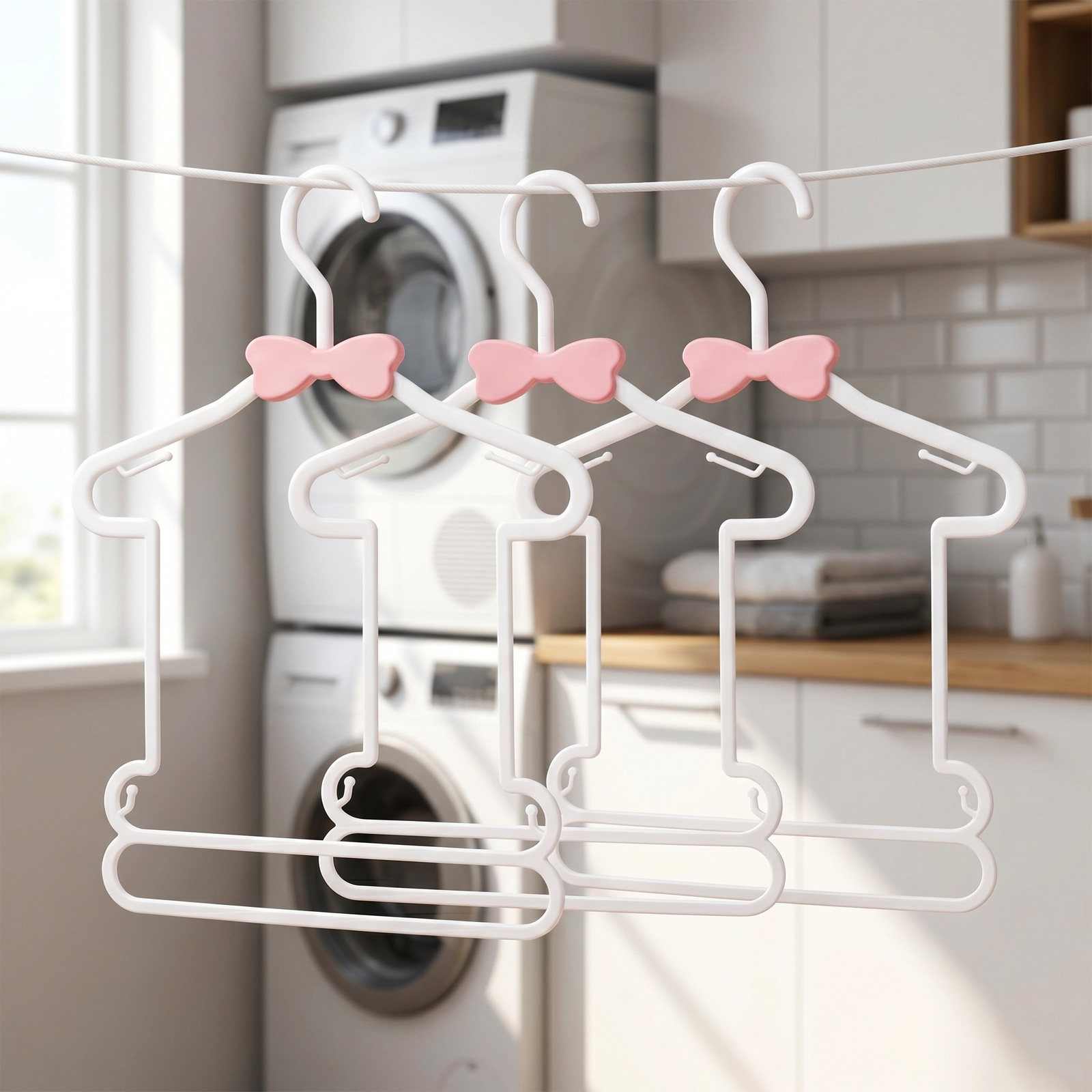 8個入り滑り止め新生児用ハンガー プラスチック製ベビー服ハン - Baby Nursery Hooks のレビューと価格