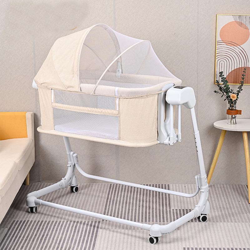 ベビーベッド 添い寝式 リモコン付き 折りたたみ式 ポータブ - Bassinet Bedside Sleeper のレビューと価格