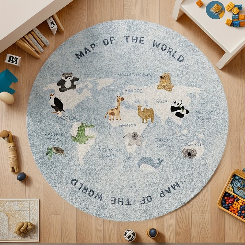 子供用カーペット かわいい漫画風ラグ 寝室 リビングルーム用 - Soft Rug Nursery のレビューと価格
