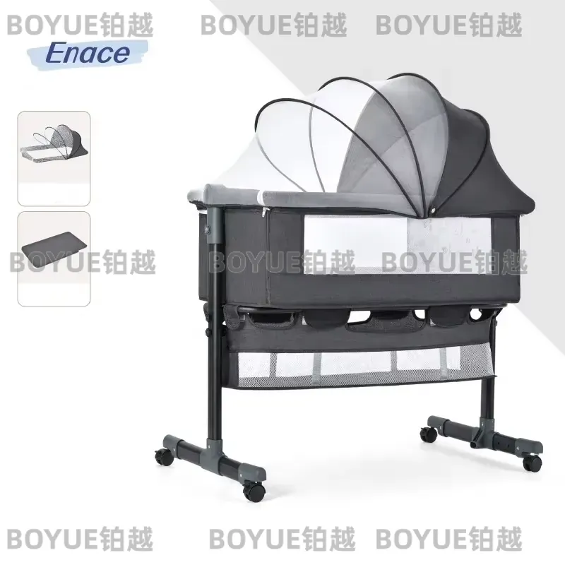 アルミ製折りたたみ式ベビーベッド、ベッドサイドバシネット、ベ - Bassinet Bedside Sleeper のレビューと価格