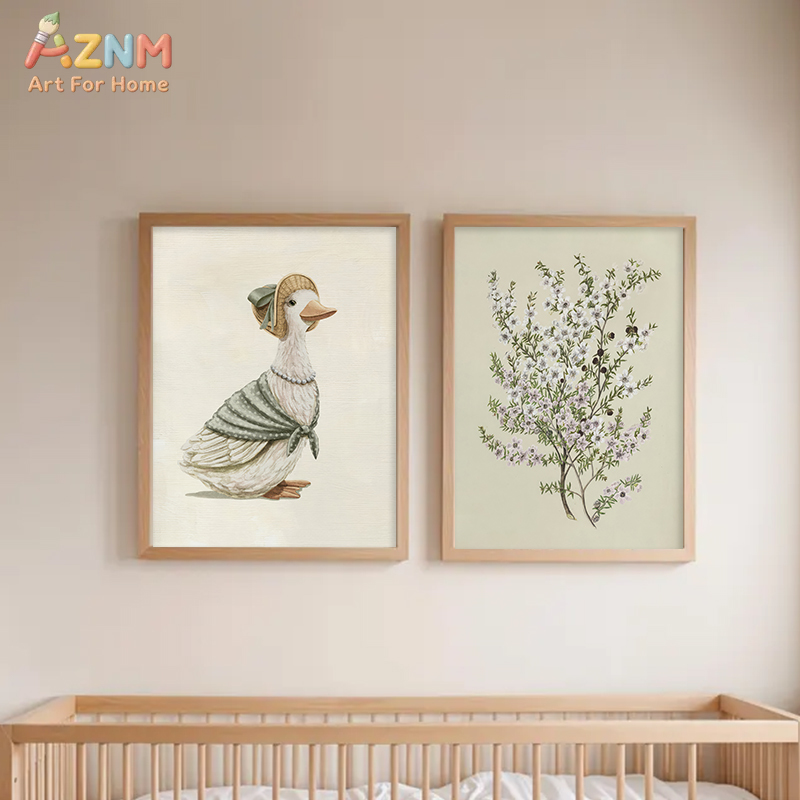 AZNM ヴィンテージ ピーターラビット ジェミマ パドルダ - Baby Nursery Vintage Decor のレビューと価格