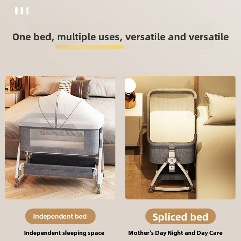 ベビーベッド 3 in 1 ベビーベッドサイドスリーパー、調 - Bassinet Bedside Sleeper のレビューと価格