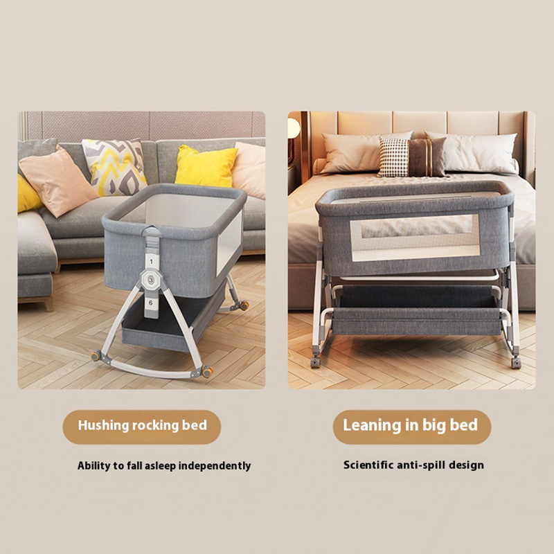 ベビーベッド 3 in 1 ベビーベッドサイドスリーパー、調 - Bassinet Bedside Sleeper のレビューと価格