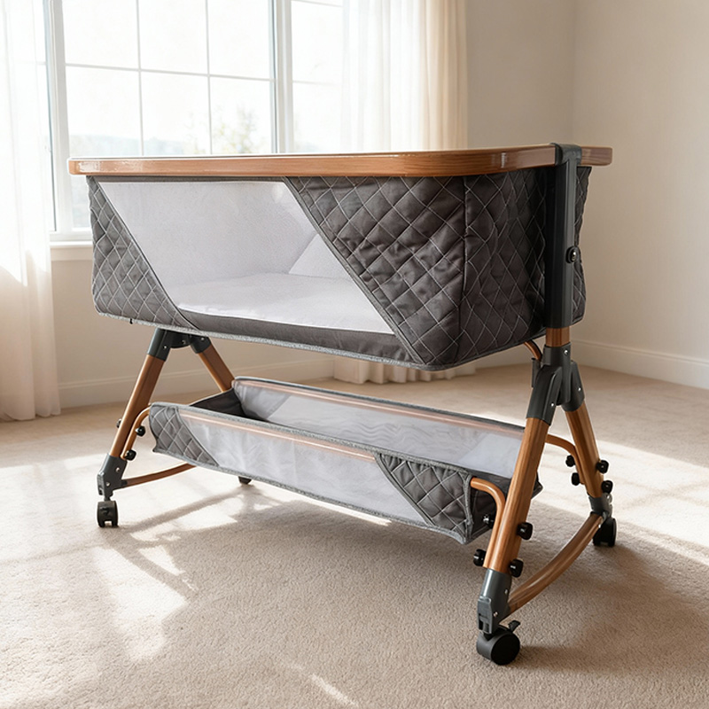折りたたみ式スイングロッキングクレードル幼児用ベビーバシネッ - Bassinet Bedside Sleeper のレビューと価格