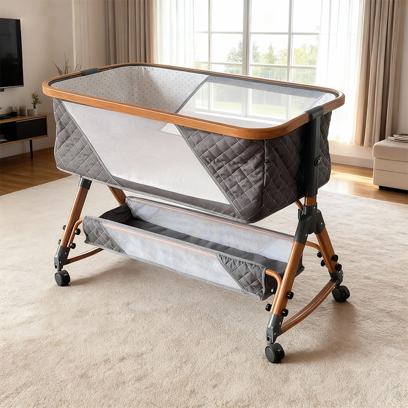 折りたたみ式スイングロッキングクレードル幼児用ベビーバシネッ - Bassinet Bedside Sleeper のレビューと価格