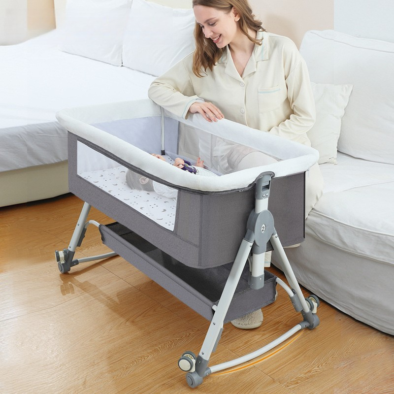 多機能ポータブルベビーベッド、コンバーチブルベッドサイドスリ - Bassinet Bedside Sleeper のレビューと価格