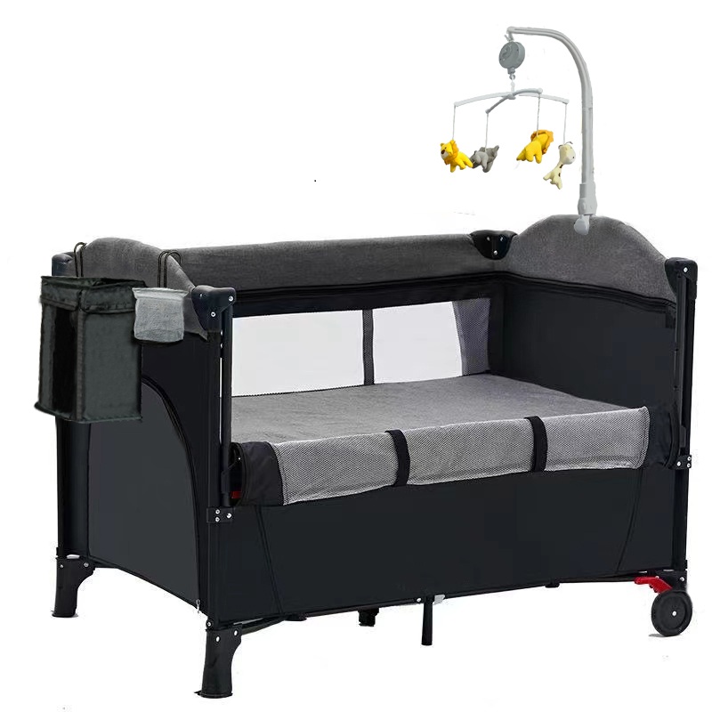 現代的な折りたたみ式ベビーベッド新生児用多機能ポータブル幼児 - Bassinet Bedside Sleeper のレビューと価格