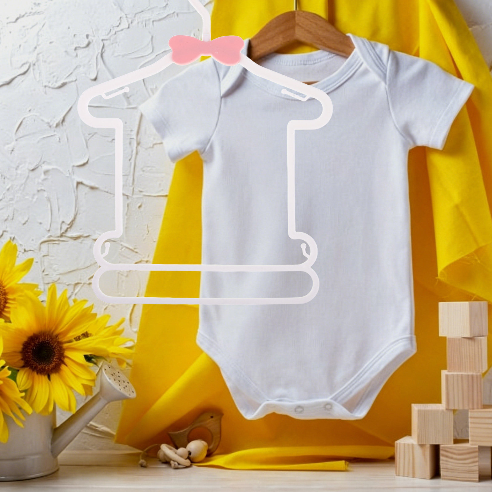 8 個ベビーカバーオールハンガーノンスリッププラスチック幼児 - Baby Nursery Hooks のレビューと価格