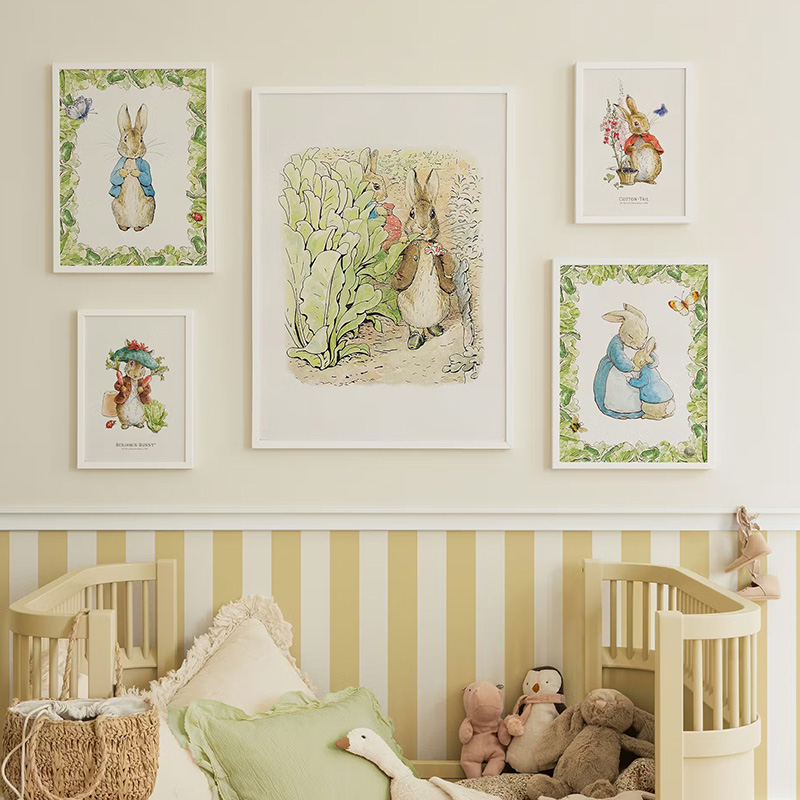 1PC フレームレス装飾アートプリント、ヴィンテージボヘミア - Baby Nursery Vintage Decor のレビューと価格
